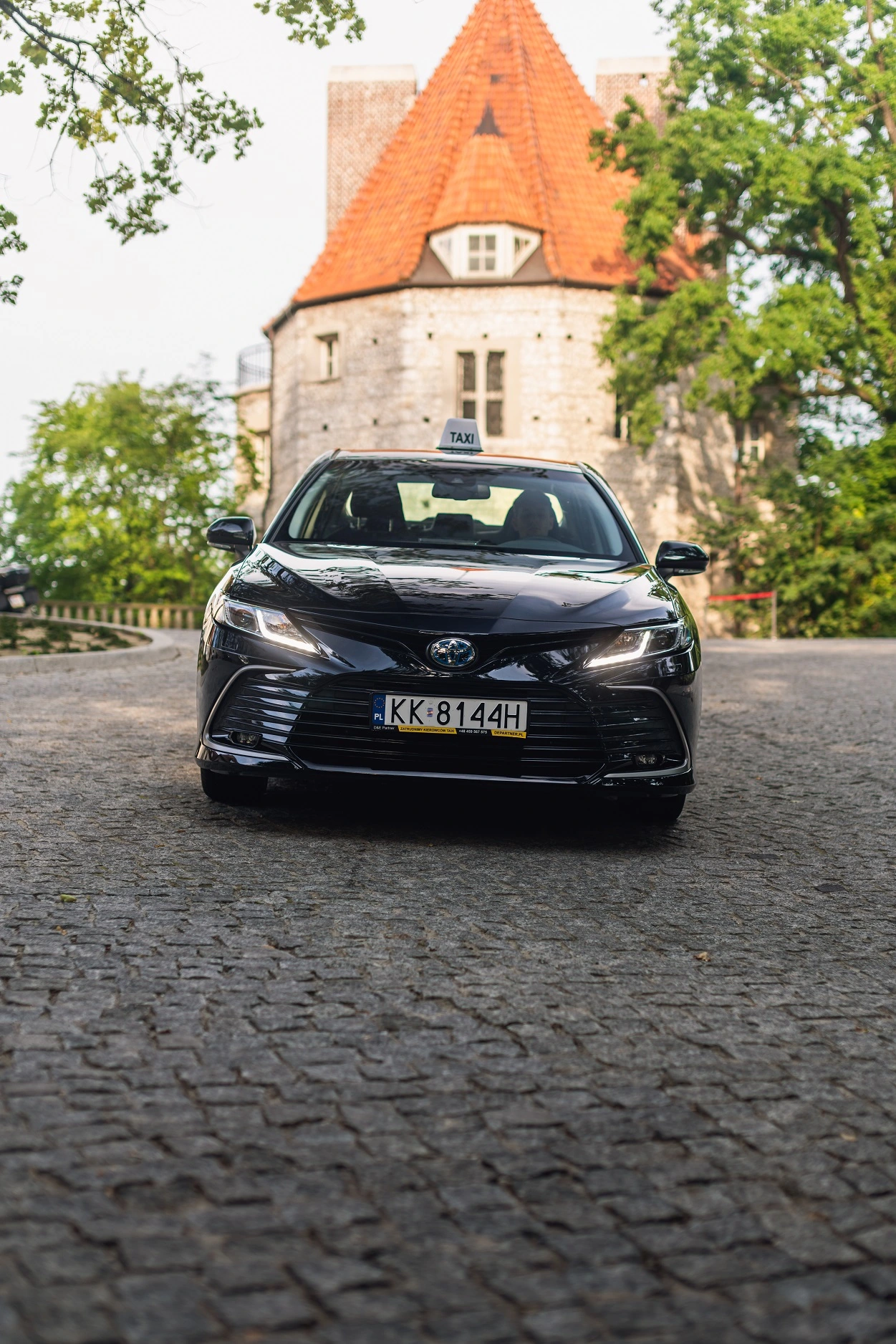 Toyota Camry for Uber at the old town